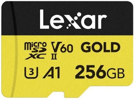 Cartão de Memória MicroSDXC Lexar Gold - 256GB Sale