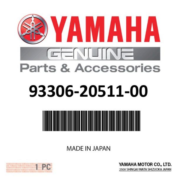 Yamaha 93306-20511-00 - BEARING For Discount